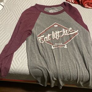 Doughnuts & Deadlifts Baseball Tee